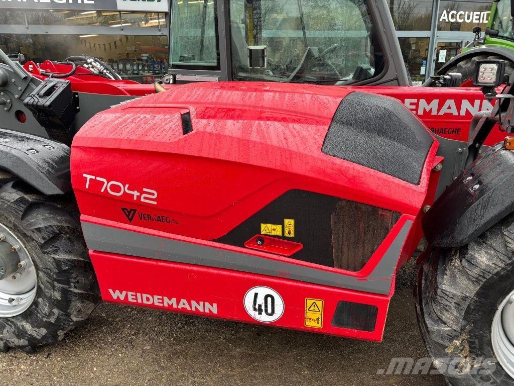 Weidemann T7042 Manipuladores telescópicos agrícolas