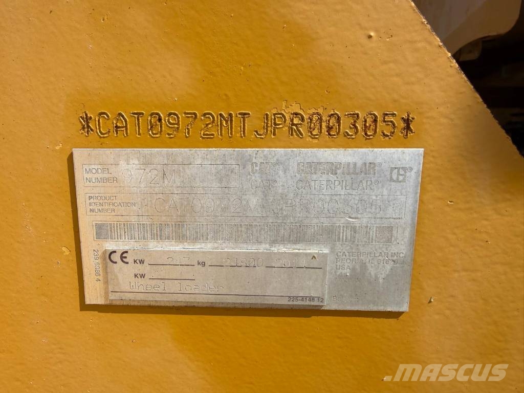 CAT 972M Pyöräkuormaajat