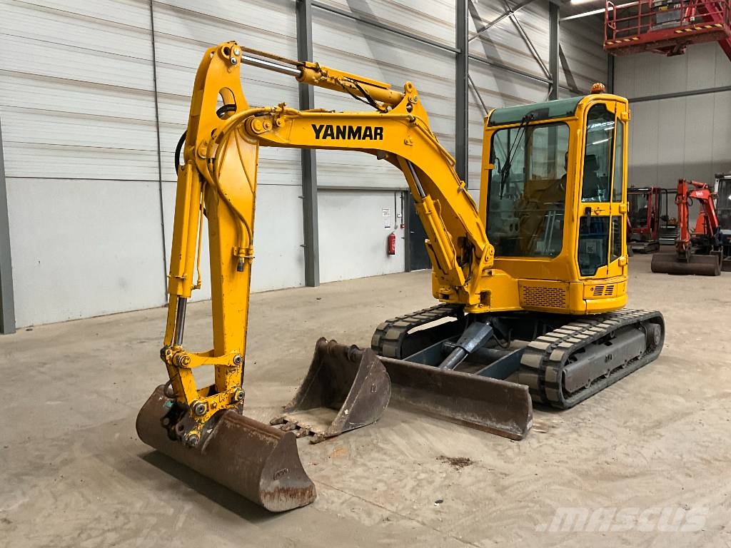 Yanmar Vio 50 U حفارات صغيرة أقل من 7 طن (حفارات صغيرة)