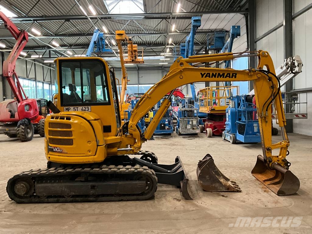 Yanmar Vio 50 U حفارات صغيرة أقل من 7 طن (حفارات صغيرة)
