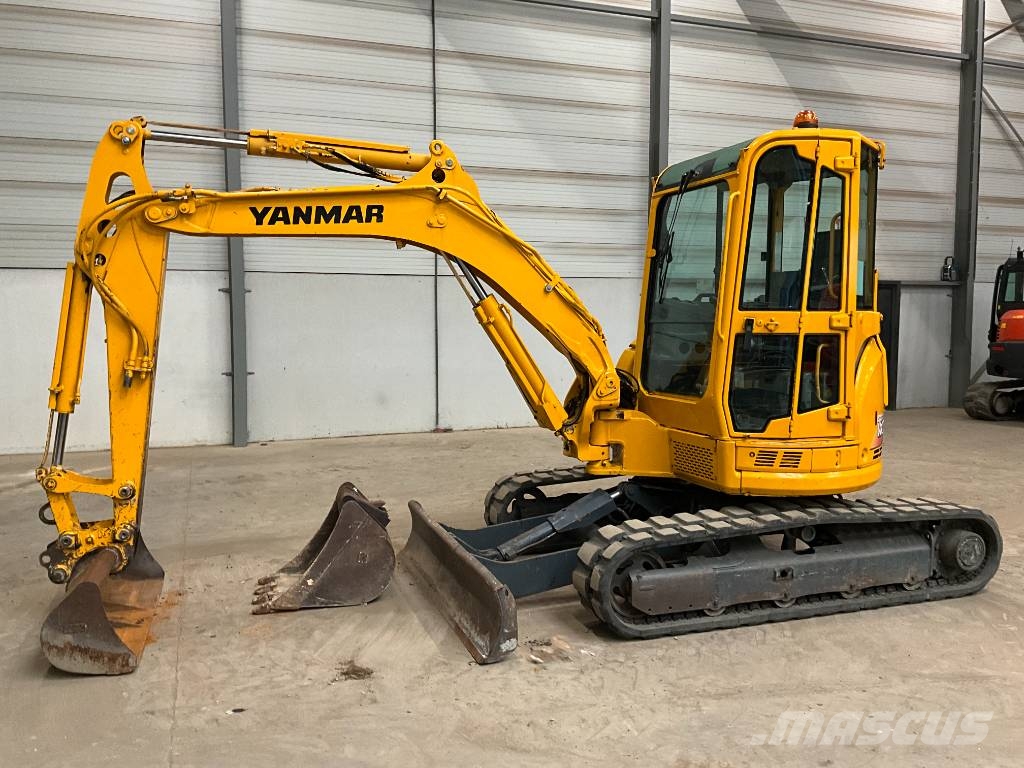 Yanmar Vio 50 U حفارات صغيرة أقل من 7 طن (حفارات صغيرة)