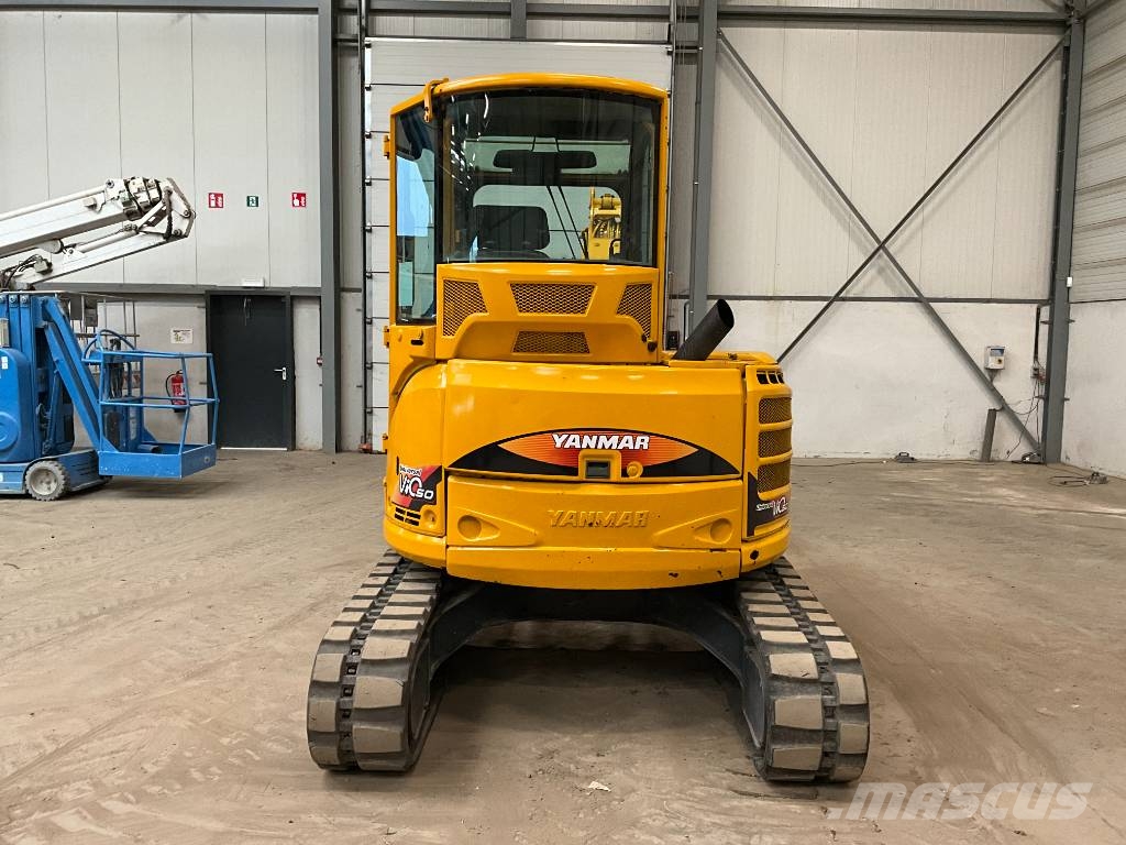 Yanmar Vio 50 U حفارات صغيرة أقل من 7 طن (حفارات صغيرة)