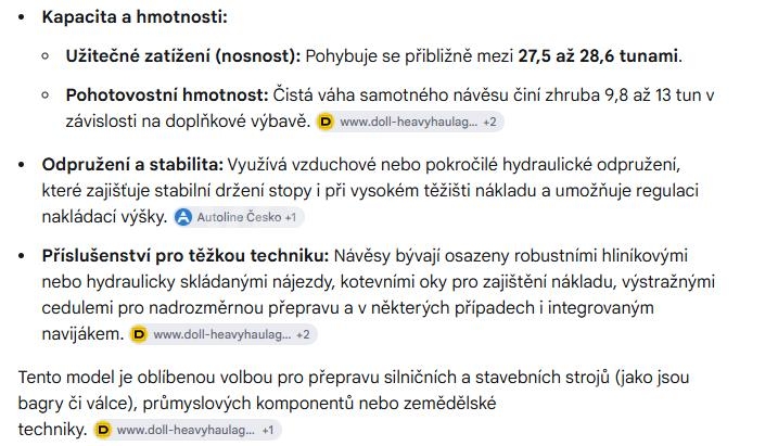 Doll VARIO S2H Övriga släp