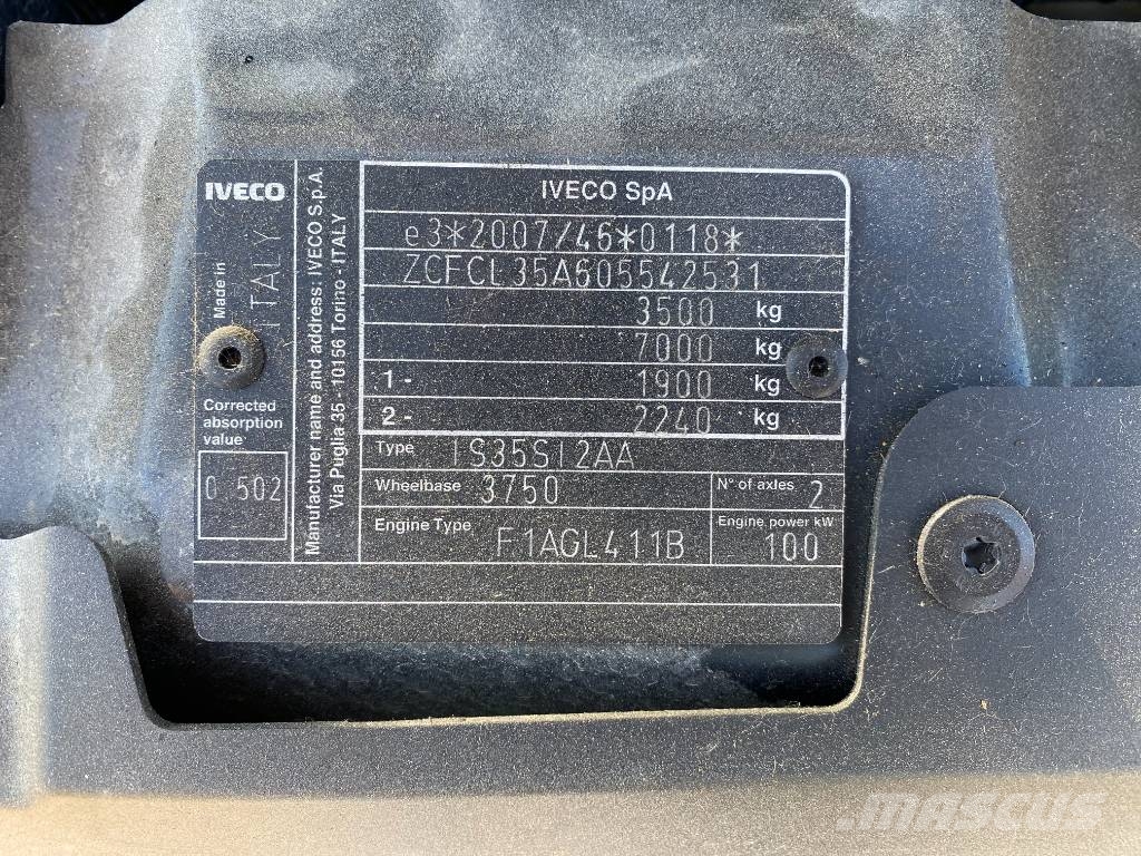 Iveco DAILY 35-140/2.3D140-MULTITEL 160ALU LKW-Arbeitsbühnen
