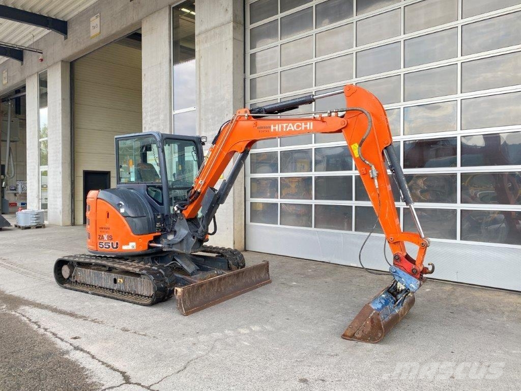 Hitachi ZX 55U-5A CLR Kurzheck KLIMA Minibagger Mini excavatoare < 7t