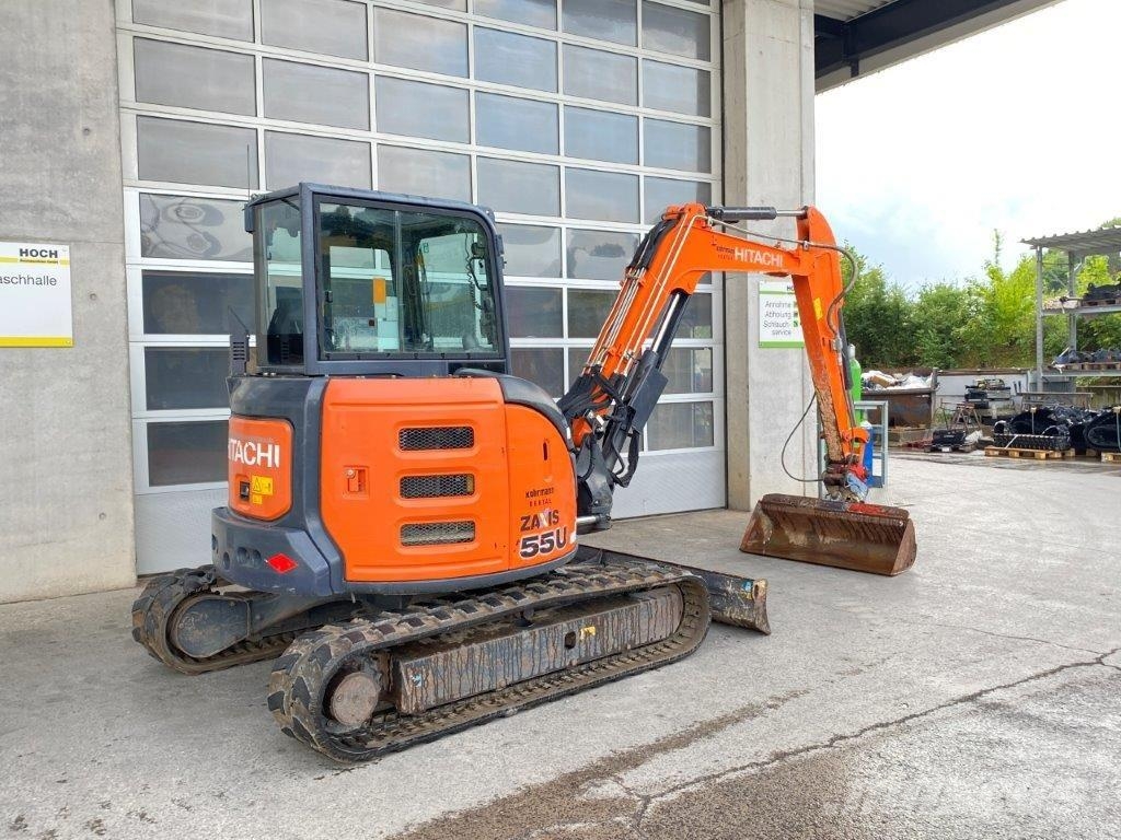 Hitachi ZX 55U-5A CLR Kurzheck KLIMA Minibagger Mini excavatoare < 7t