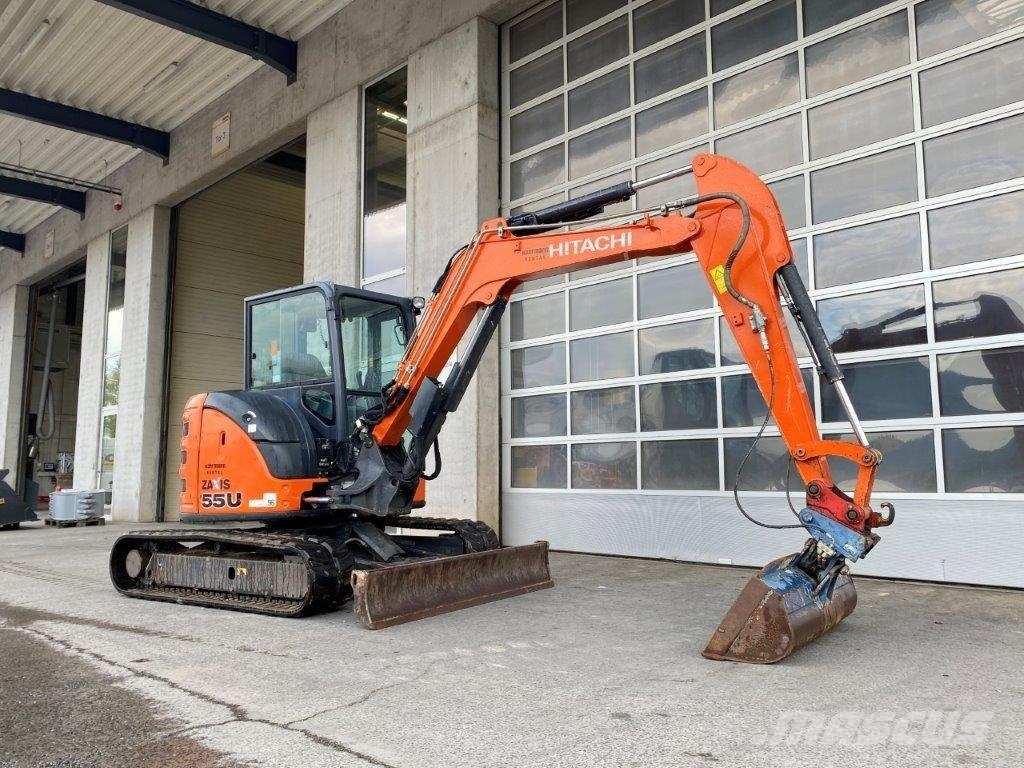 Hitachi ZX 55U-5A CLR Kurzheck KLIMA Minibagger Mini excavatoare < 7t