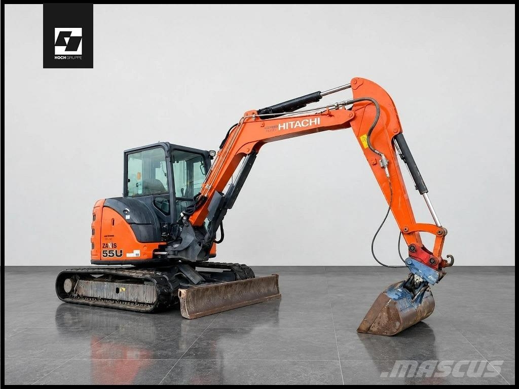 Hitachi ZX 55U-5A CLR Kurzheck KLIMA Minibagger Mini bageri <7t