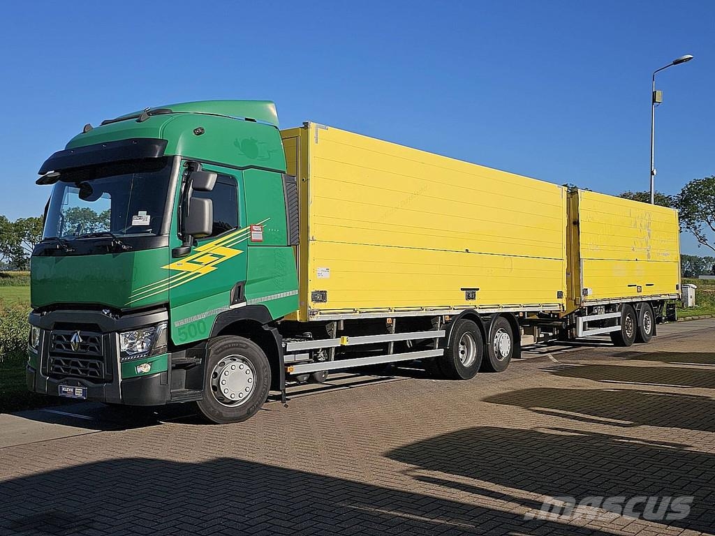 Renault T 460 6X2 STEER COMBI Camiones con caja de remolque