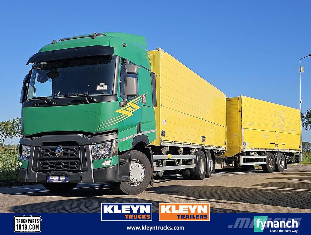 Renault T 460 6X2 STEER COMBI Camiones con caja de remolque