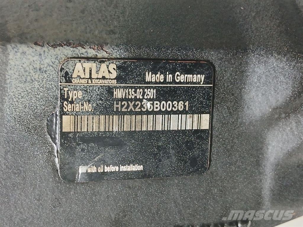 Atlas AR95-Linde HMV135-Drive motor/Fahrmotor/Rijmotor Гідравліка