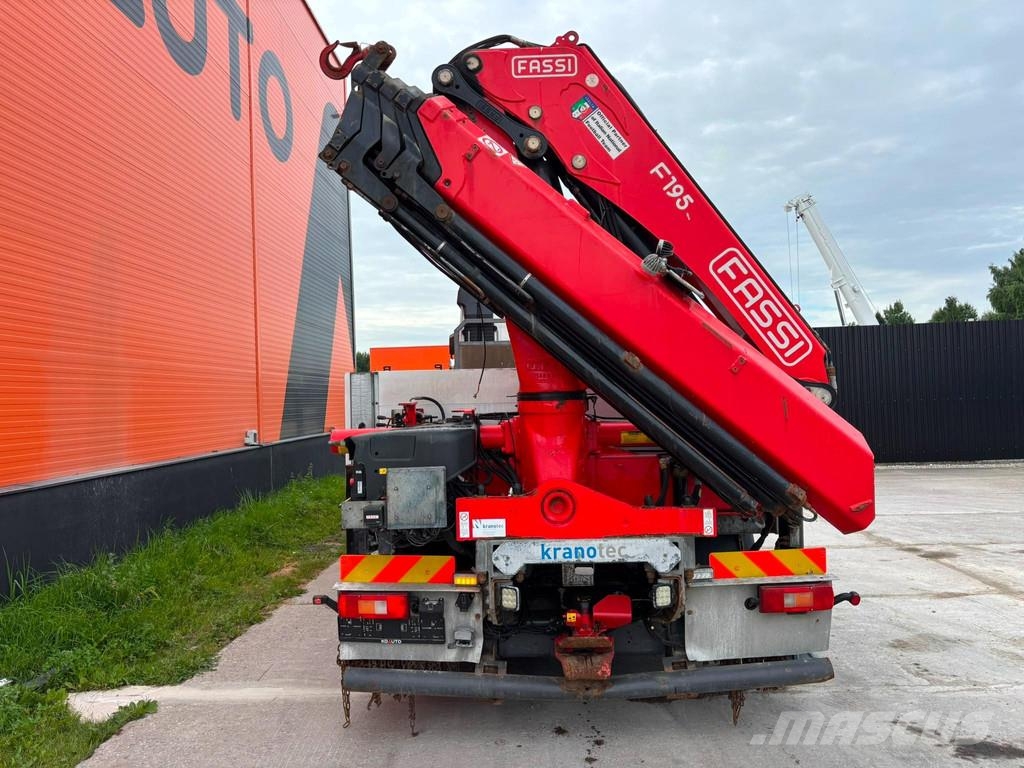 Volvo FH 500 6x2 FASSI F195A.2.25 / PLATFORM L=6510 mm Truck mounted cranes