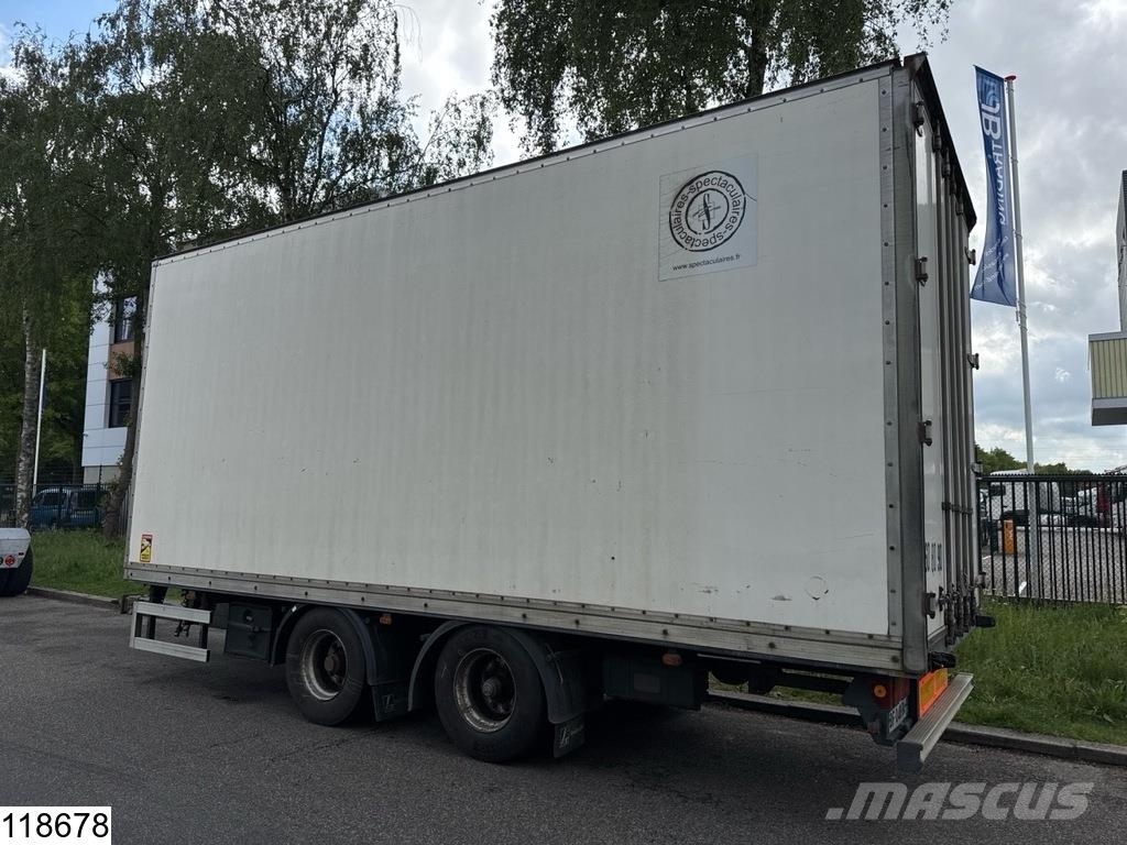 Lecitrailer gesloten bak مقطورات ذات هيكل صندوقي