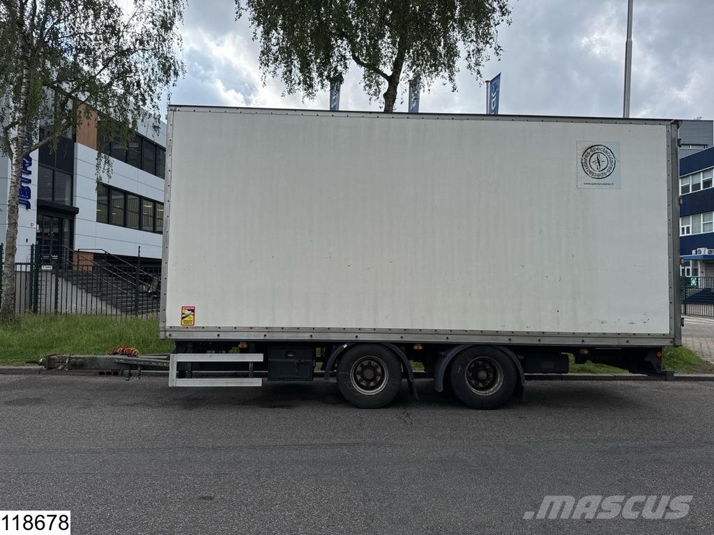 Lecitrailer gesloten bak مقطورات ذات هيكل صندوقي