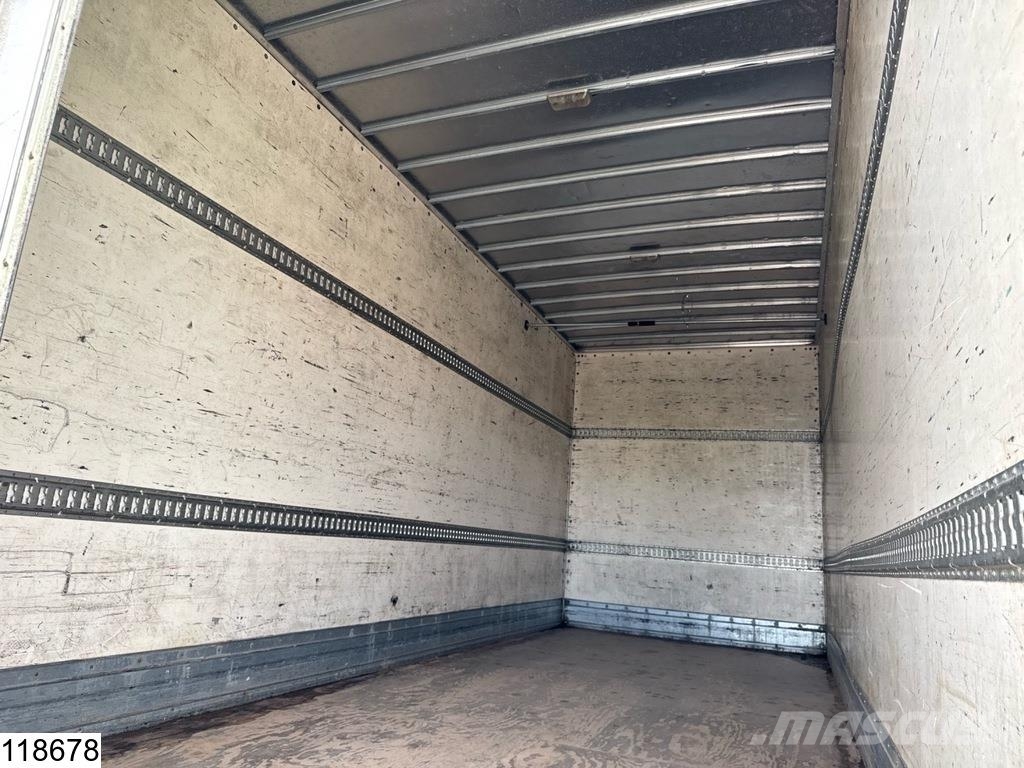 Lecitrailer gesloten bak مقطورات ذات هيكل صندوقي