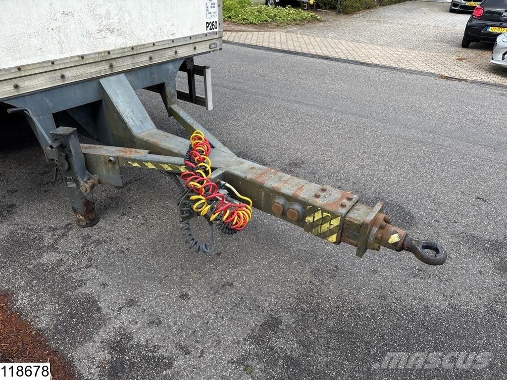 Lecitrailer gesloten bak مقطورات ذات هيكل صندوقي
