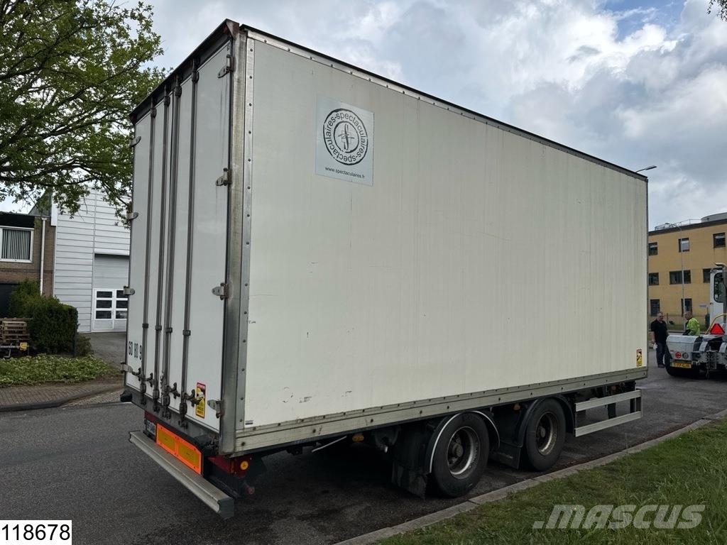 Lecitrailer gesloten bak مقطورات ذات هيكل صندوقي