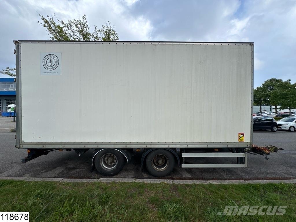 Lecitrailer gesloten bak مقطورات ذات هيكل صندوقي
