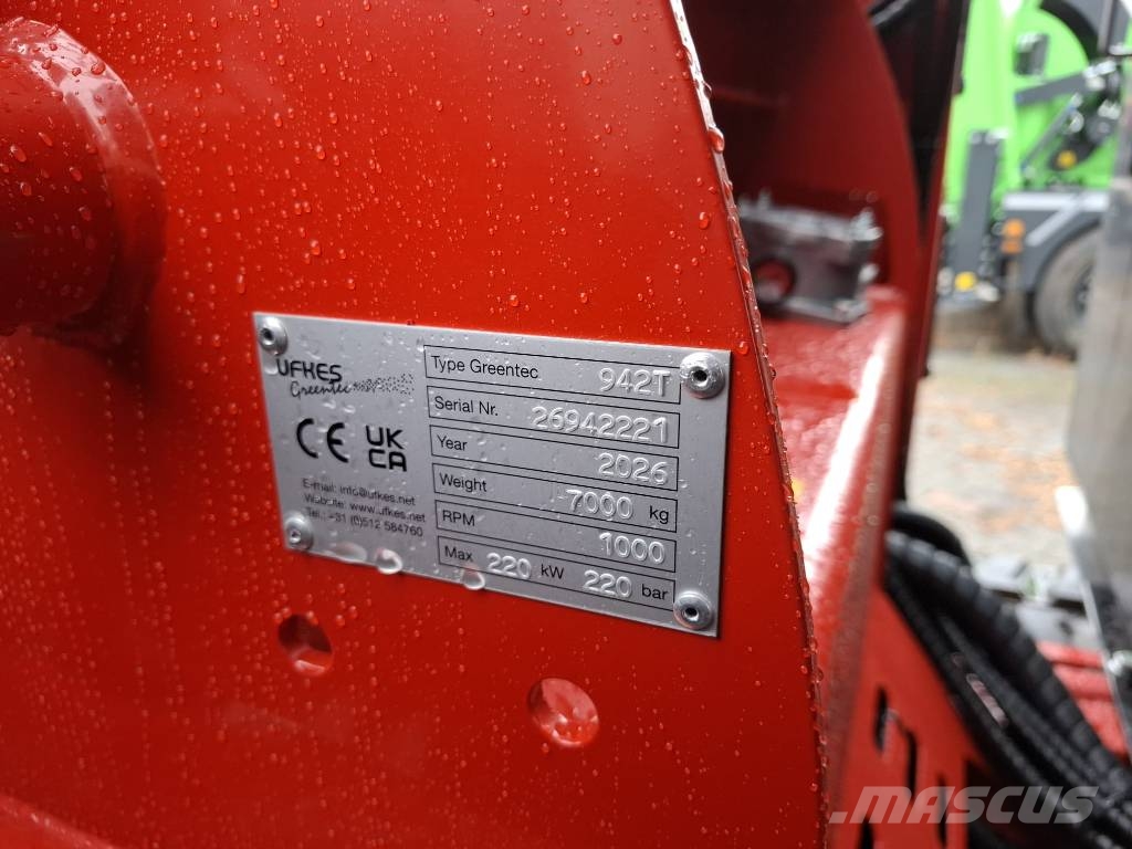 Greentec 942 Track 木材削片机