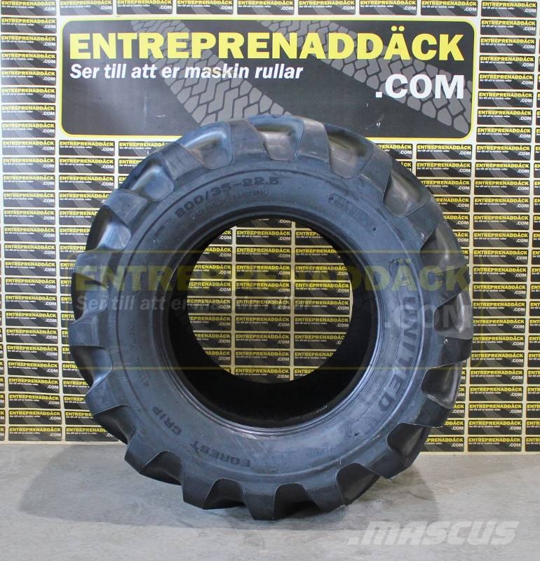 United FG-2 800/35-22.5 20PR Twin forestry Steel belt الإطارات والعجلات والحافات