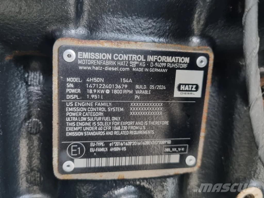 BBA BA150KS D285 with Hatz 4H50N مضخات المياه