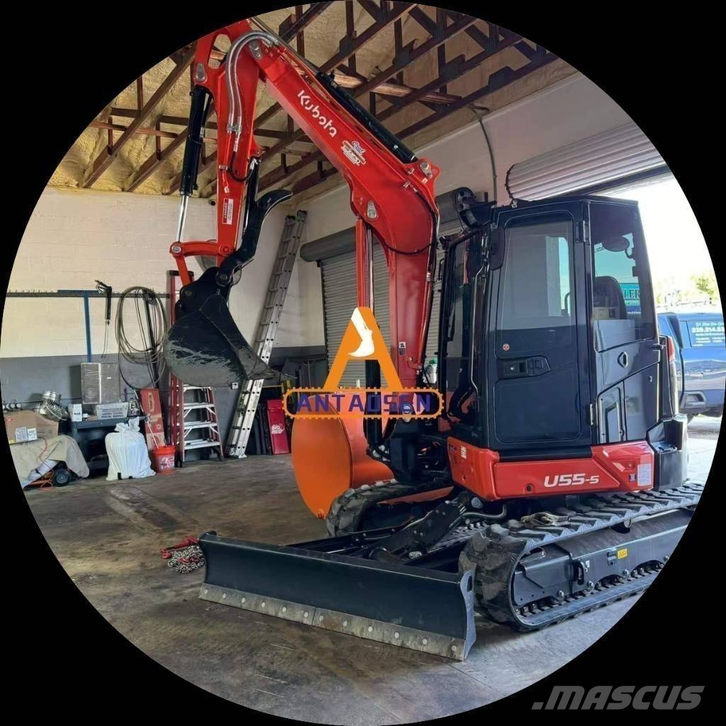 Kubota U55 Mini ekskavatörler, 7 tona dek