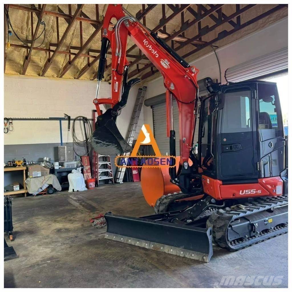 Kubota U55 Mini ekskavatörler, 7 tona dek