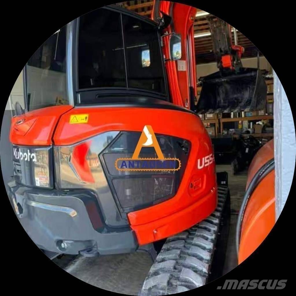 Kubota U55 Mini ekskavatörler, 7 tona dek