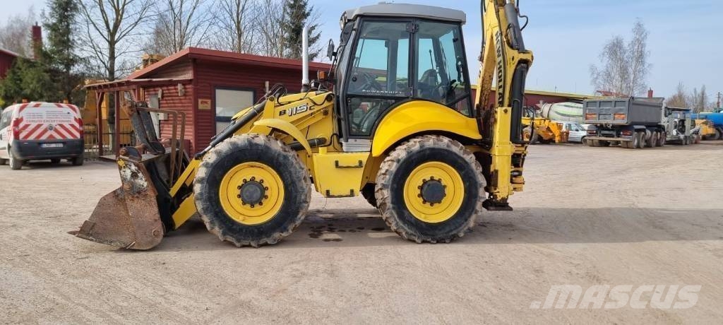 New Holland B 115 C Ekskavatoriniai krautuvai