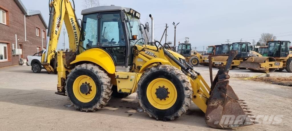 New Holland B 115 C Ekskavatoriniai krautuvai