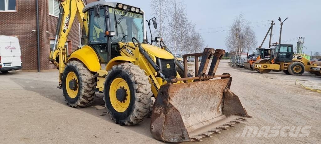 New Holland B 115 C Ekskavatoriniai krautuvai