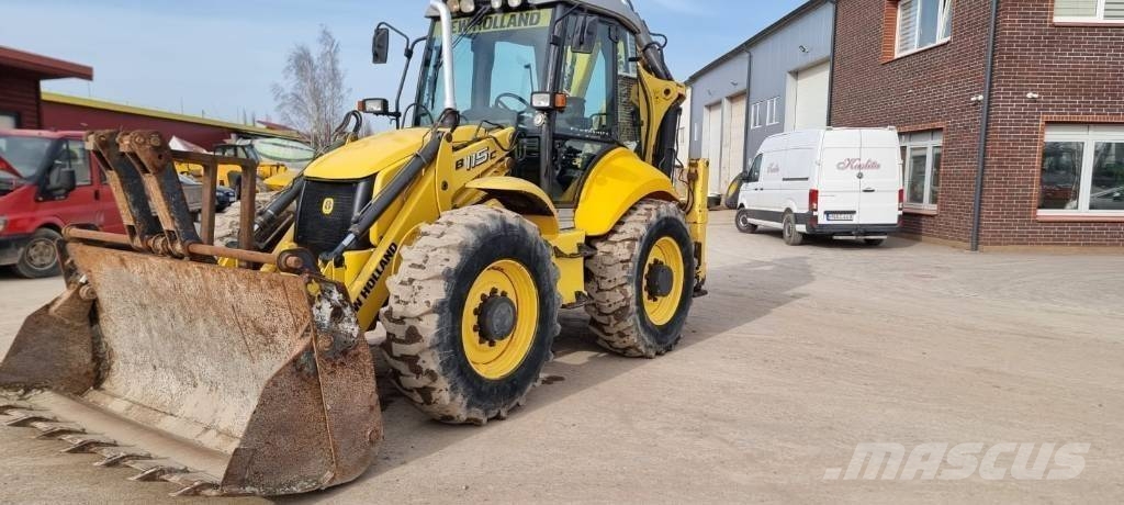 New Holland B 115 C Ekskavatoriniai krautuvai