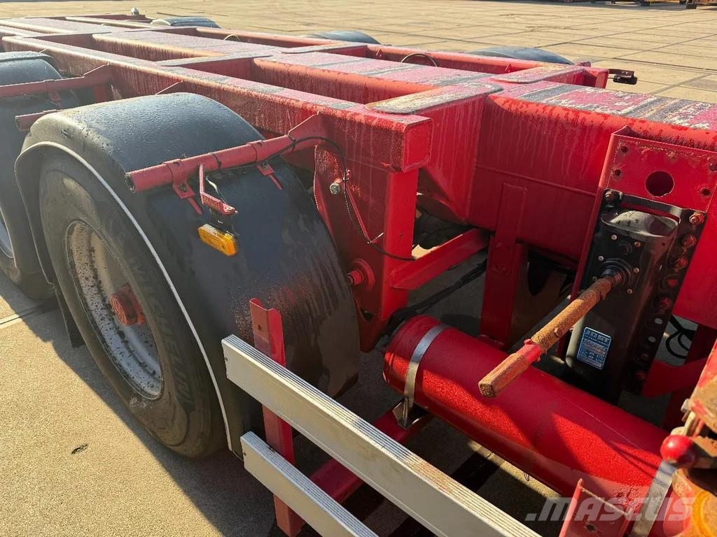 Nooteboom CT-53-04D + CT-26-01 - COMBITRAILER - 2X20-30-40-4 نصف مقطورات حاويات