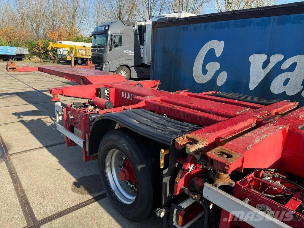 Nooteboom CT-53-04D + CT-26-01 - COMBITRAILER - 2X20-30-40-4 نصف مقطورات حاويات