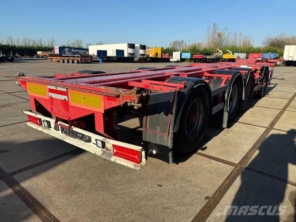 Nooteboom CT-53-04D + CT-26-01 - COMBITRAILER - 2X20-30-40-4 نصف مقطورات حاويات