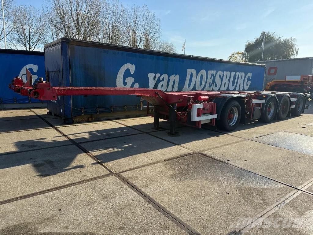Nooteboom CT-53-04D + CT-26-01 - COMBITRAILER - 2X20-30-40-4 نصف مقطورات حاويات