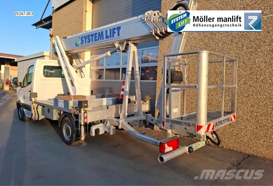 Multitel MJE 250 Автовишки на базі вантажівки