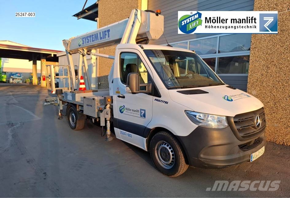 Multitel MJE 250 Автовишки на базі вантажівки