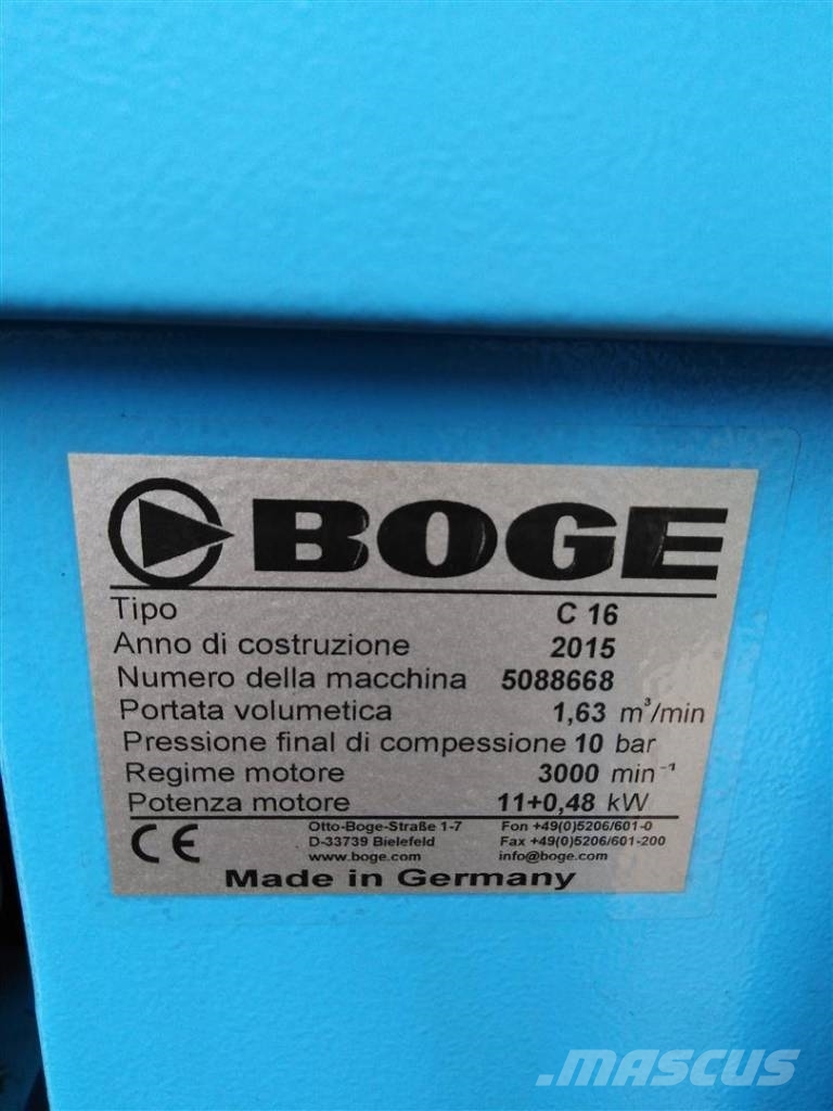 Boge C16 Kompresory