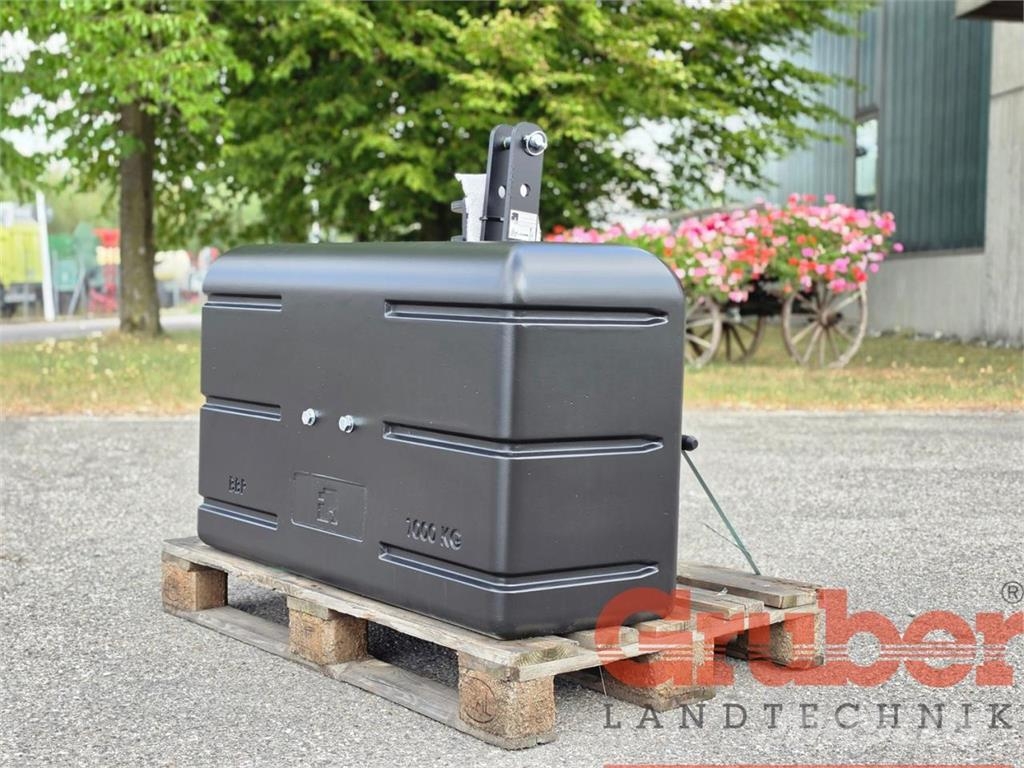 Pateer BBP-2 1000 kg Schwarz Sonstiges Traktorzubehör