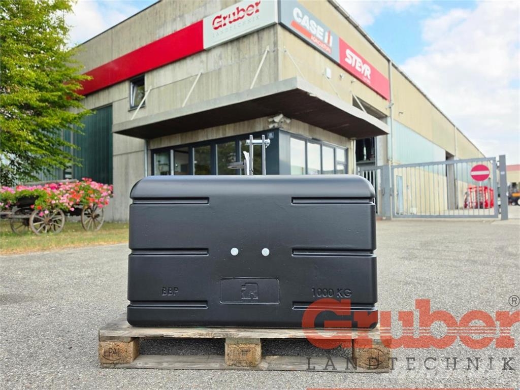 Pateer BBP-2 1000 kg Schwarz Sonstiges Traktorzubehör