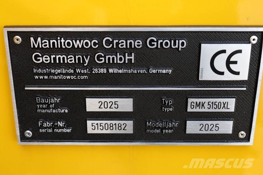 Grove GMK5150XL Available For Rent, Dutch Registration, Grúas todo terreno