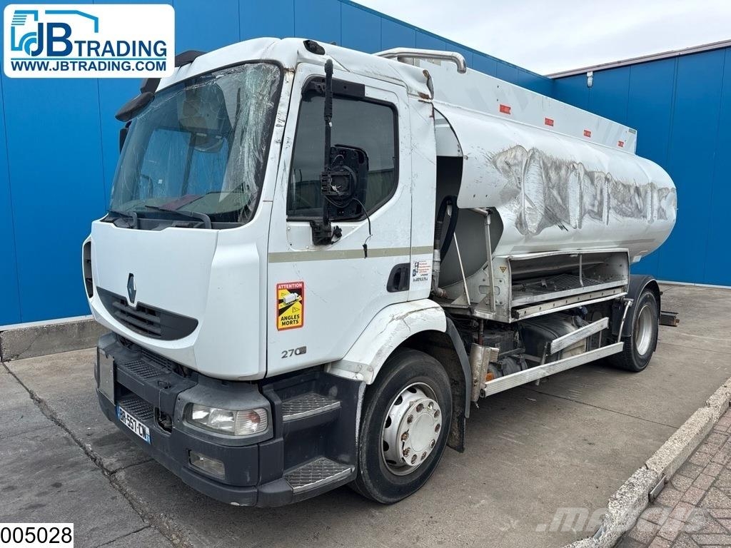 Renault Midlum 270 Dxi EURO 5, 13390 Liter, 4 Comp, Fuel Tankwagen