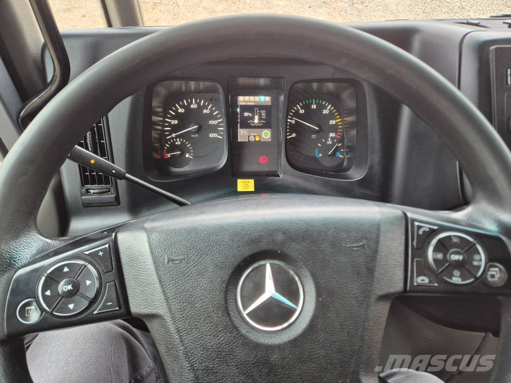 Mercedes-Benz Econic 2630 6x2/ Fassi 245-4/Hooklift/Generator Lastbil med kran