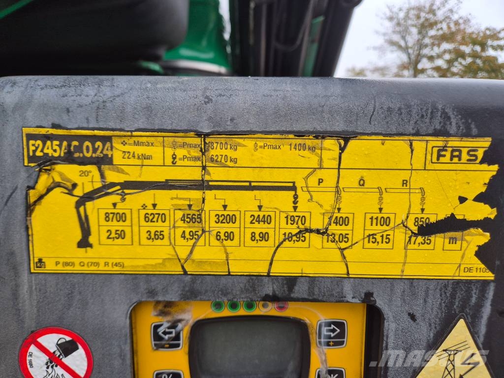 Mercedes-Benz Econic 2630 6x2/ Fassi 245-4/Hooklift/Generator Lastbil med kran