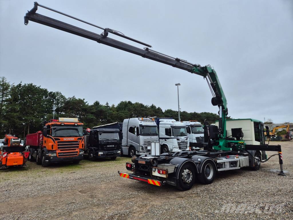 Mercedes Econic 2630 6x2/ Fassi 245-4/Hooklift/Generator Kamioni sa kranom