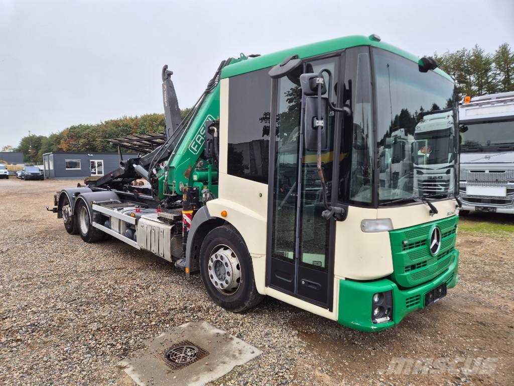 Mercedes Econic 2630 6x2/ Fassi 245-4/Hooklift/Generator Kamioni sa kranom