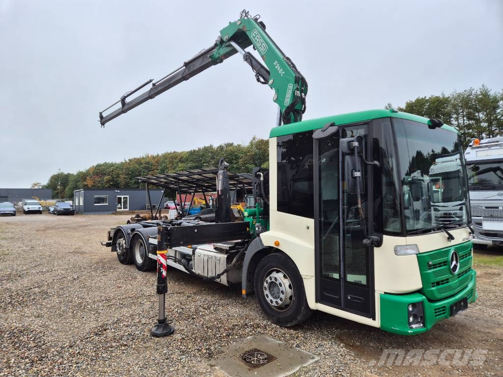 Mercedes Econic 2630 6x2/ Fassi 245-4/Hooklift/Generator Kamioni sa kranom