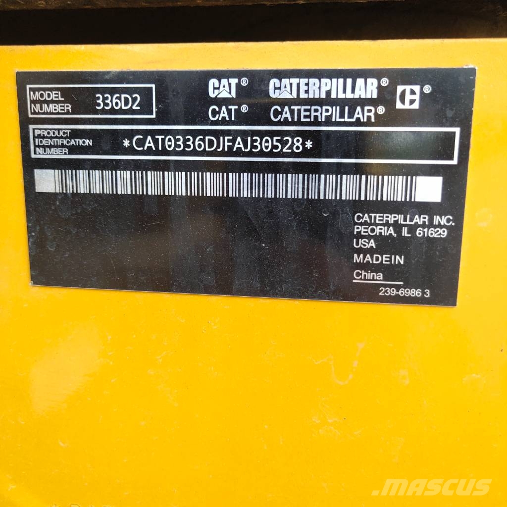 CAT 336DL Gravemaskiner på larvebånd