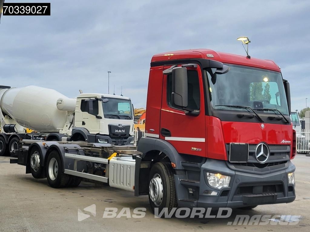 Mercedes-Benz Antos 2535 Antos 6X2 BDF ADR Full Air Suspension L Φορτηγά με γερανό & γάτζο